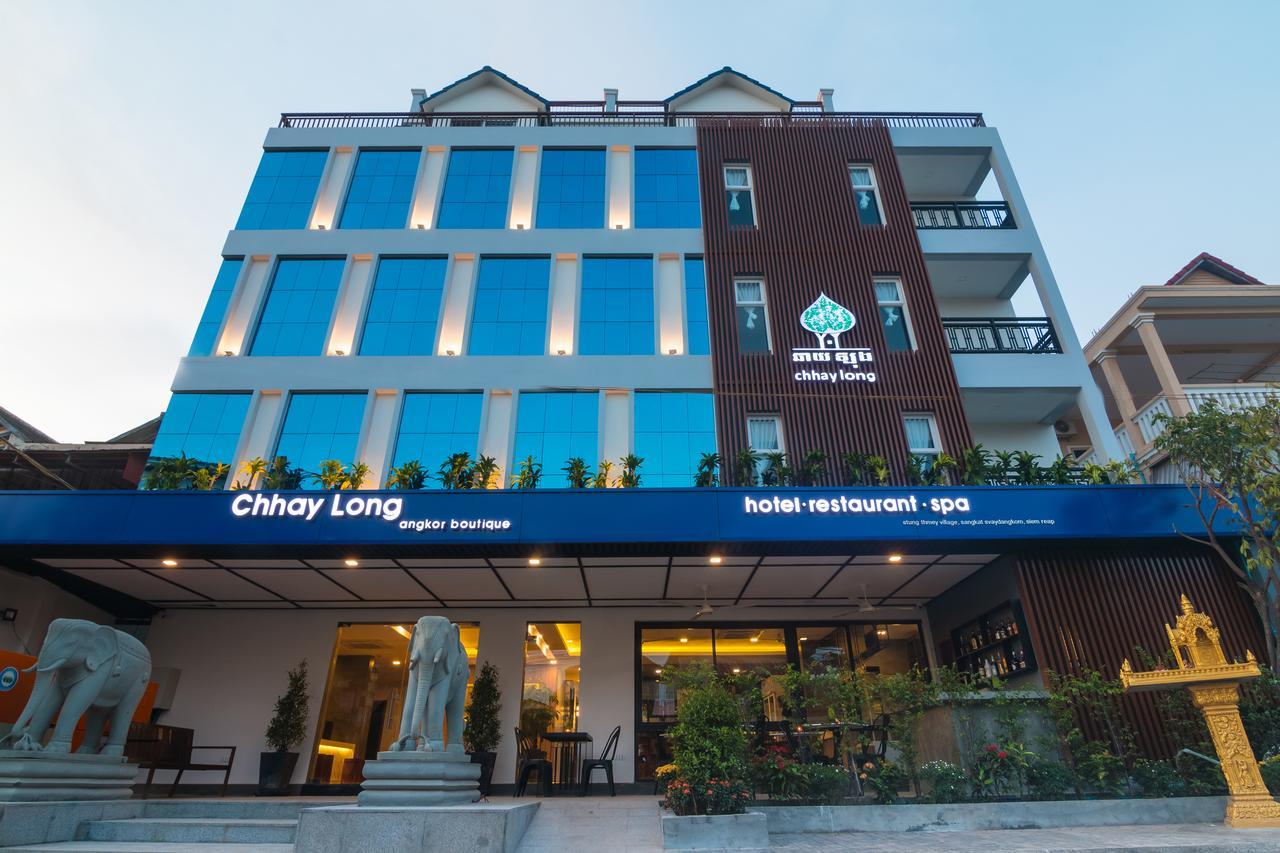 Chhay Long Angkor Boutique Hotel Ciudad de Siem Riep Exterior foto